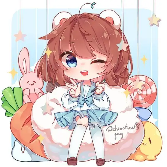 Ảnh Anime Con Gái Cute: Thế Giới Đầy Màu Sắc 20