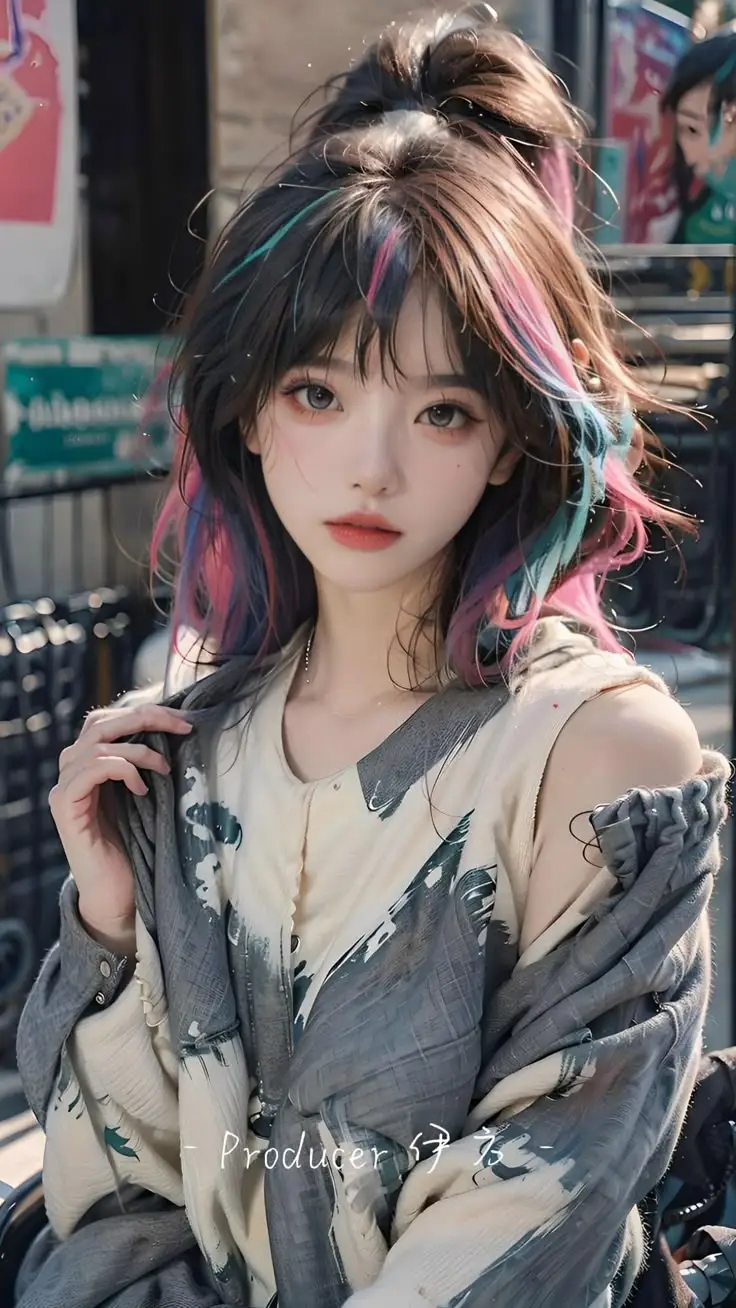 Ảnh Anime Con Gái Cute: Thế Giới Đầy Màu Sắc 41