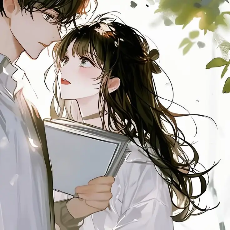 Hình ảnh avatar đôi nam nữ, thể hiện tình yêu và sự kết nối 14