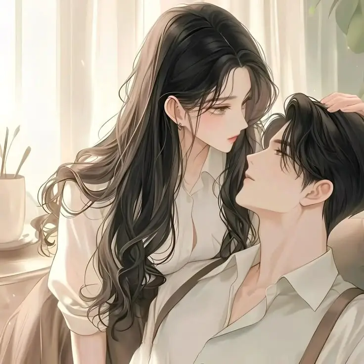 Hình ảnh avatar đôi nam nữ, thể hiện tình yêu và sự kết nối 31