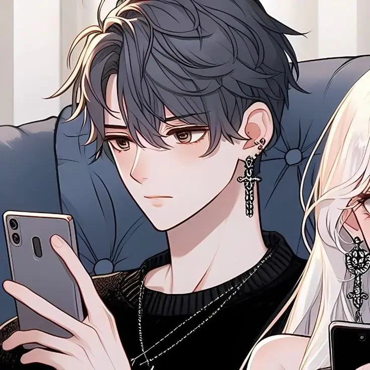 Hình ảnh avatar đôi nam nữ, thể hiện tình yêu và sự kết nối 71