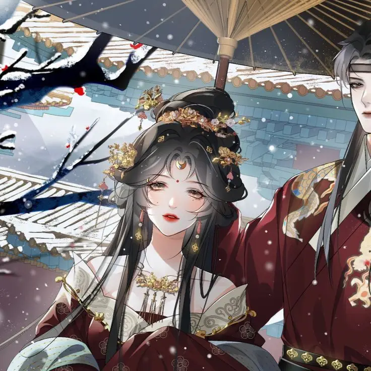 Hình ảnh avatar đôi nam nữ, thể hiện tình yêu và sự kết nối 81