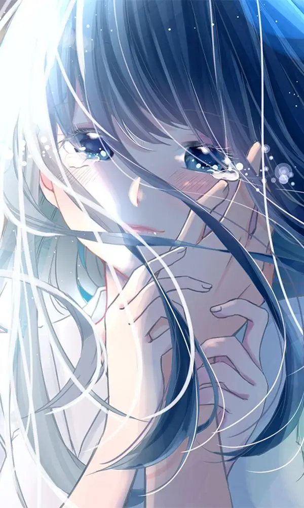 Ảnh Cô Gái Buồn Quay Lưng Anime Thơ Mộng 27