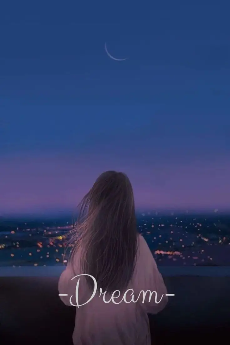 Ảnh Cô Gái Buồn Quay Lưng Anime Thơ Mộng 37