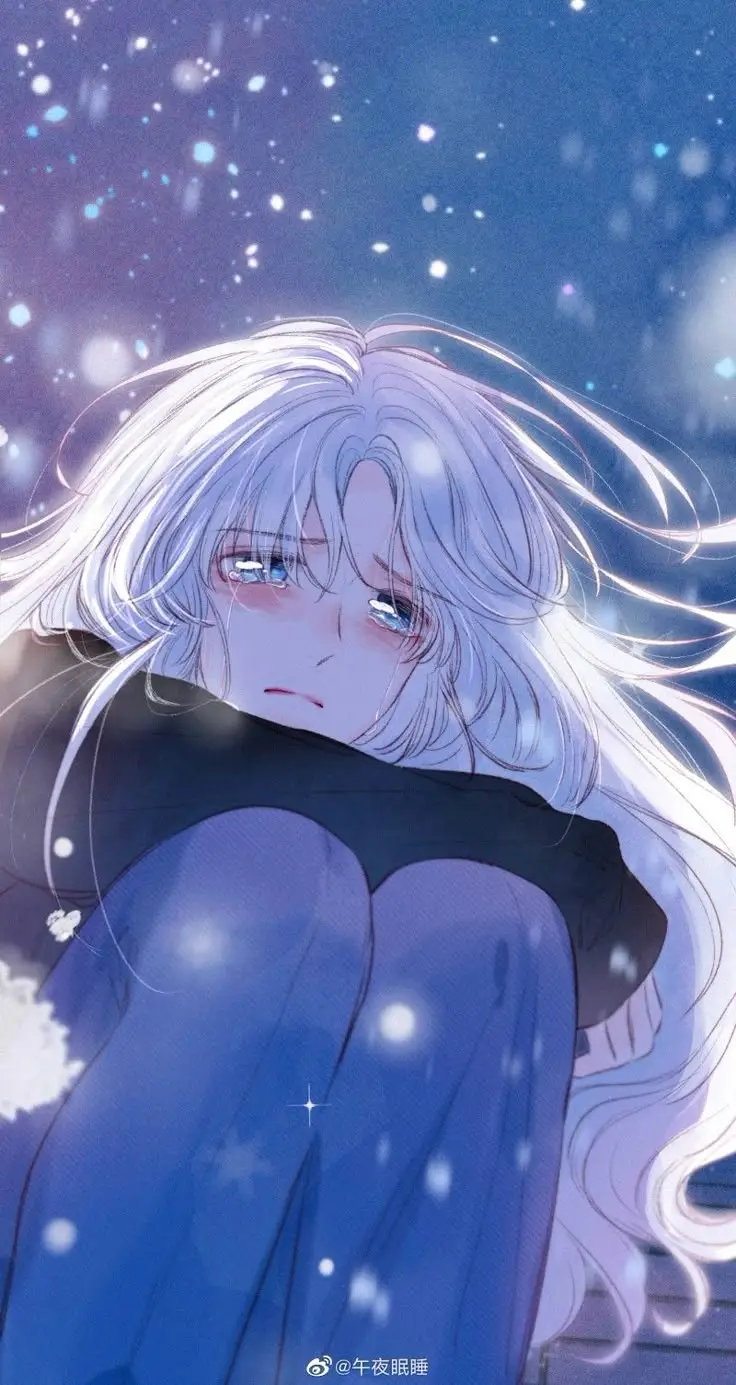 Ảnh Cô Gái Buồn Quay Lưng Anime Thơ Mộng 44
