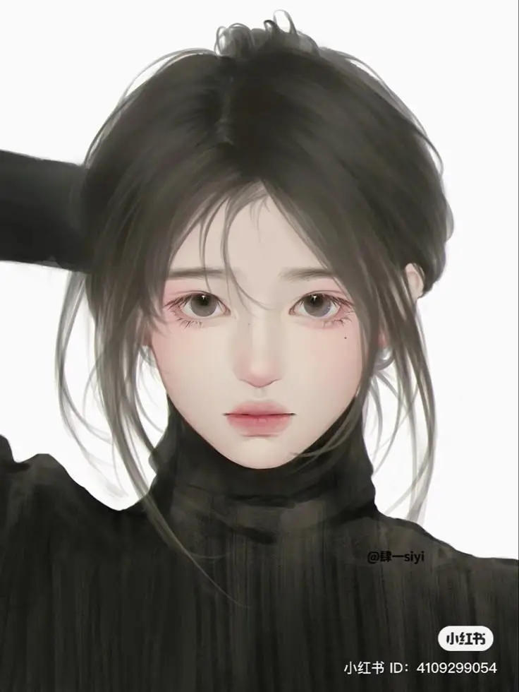 Ảnh Cô Gái Cầm Hoa Che Mặt Anime Đầy Nghệ Thuật 63