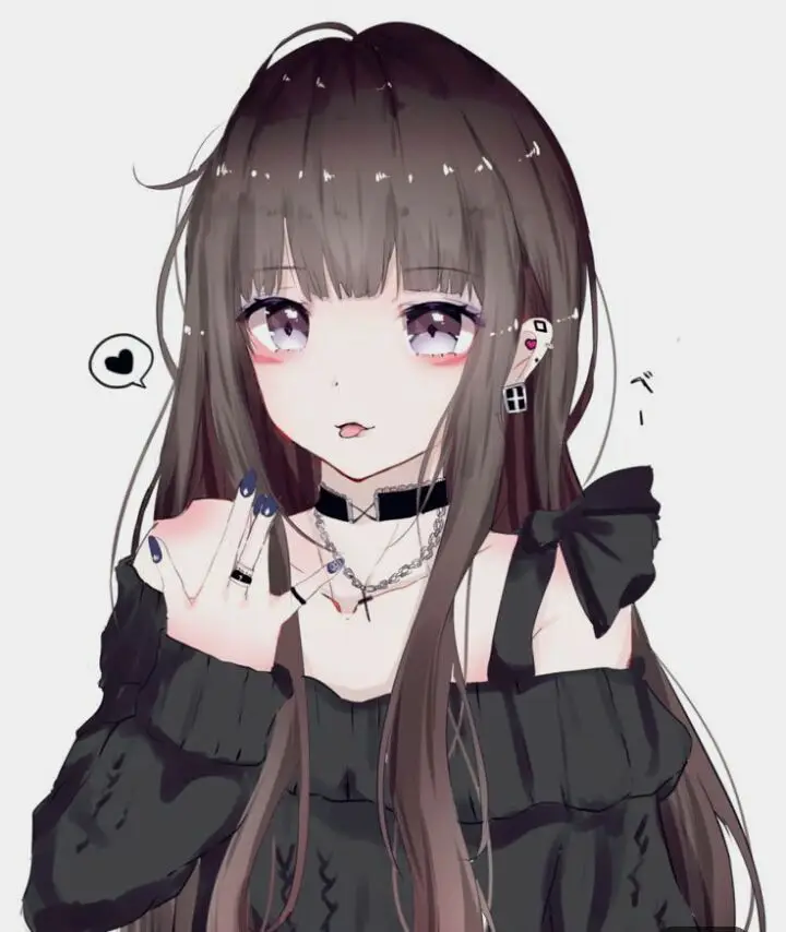 Ảnh Con Gái Anime Ngầu - Hình Ảnh Sáng Tạo 20