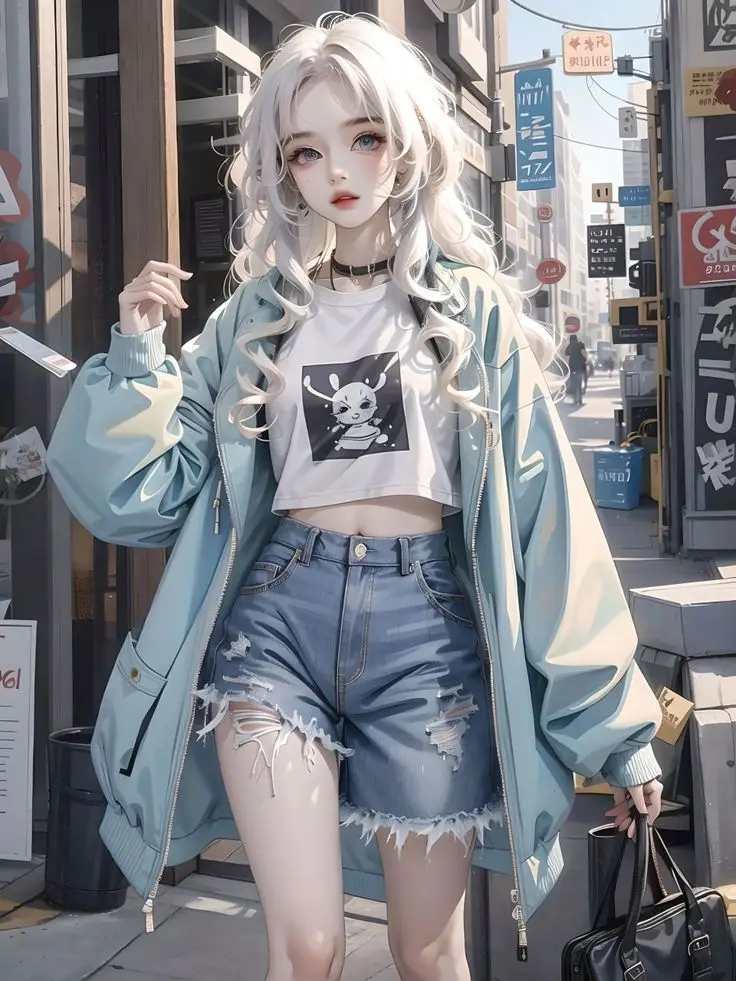 Ảnh Con Gái Anime Ngầu - Hình Ảnh Sáng Tạo 26