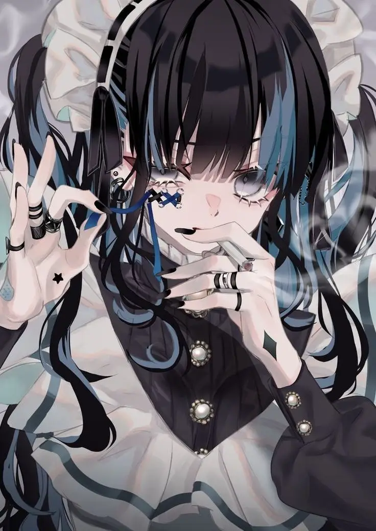 Ảnh Con Gái Anime Ngầu - Hình Ảnh Sáng Tạo 40