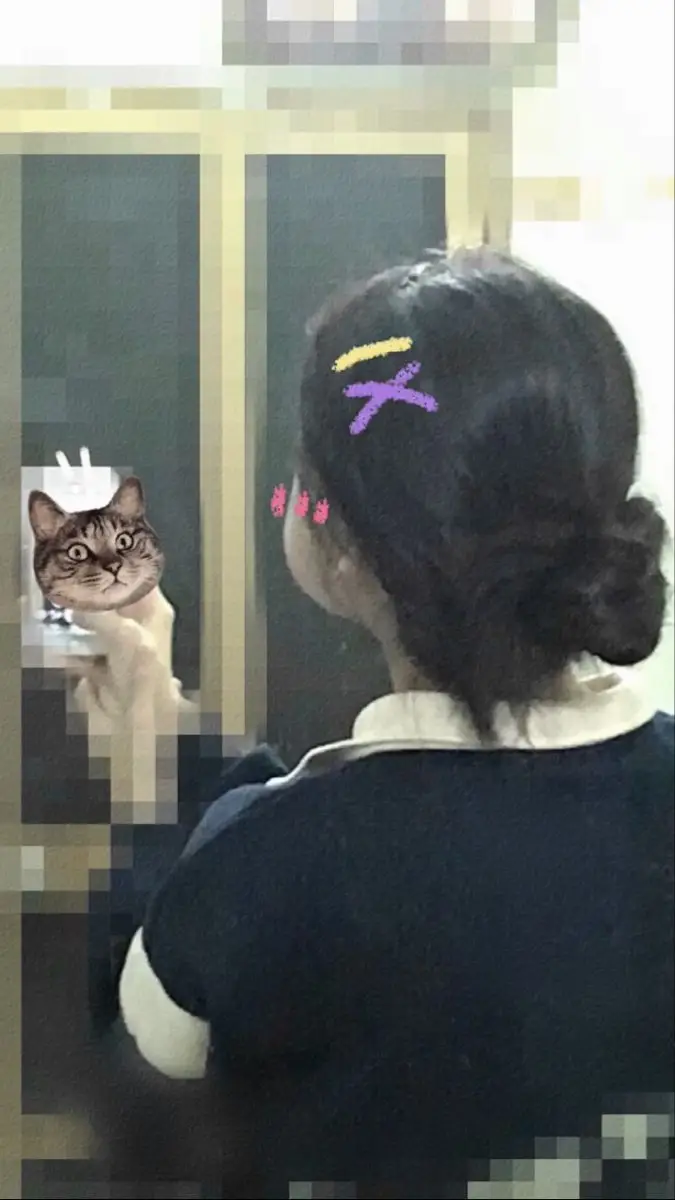 Ảnh Gái Chụp Trước Gương Che Mặt - Ý Tưởng Chụp Hình 14