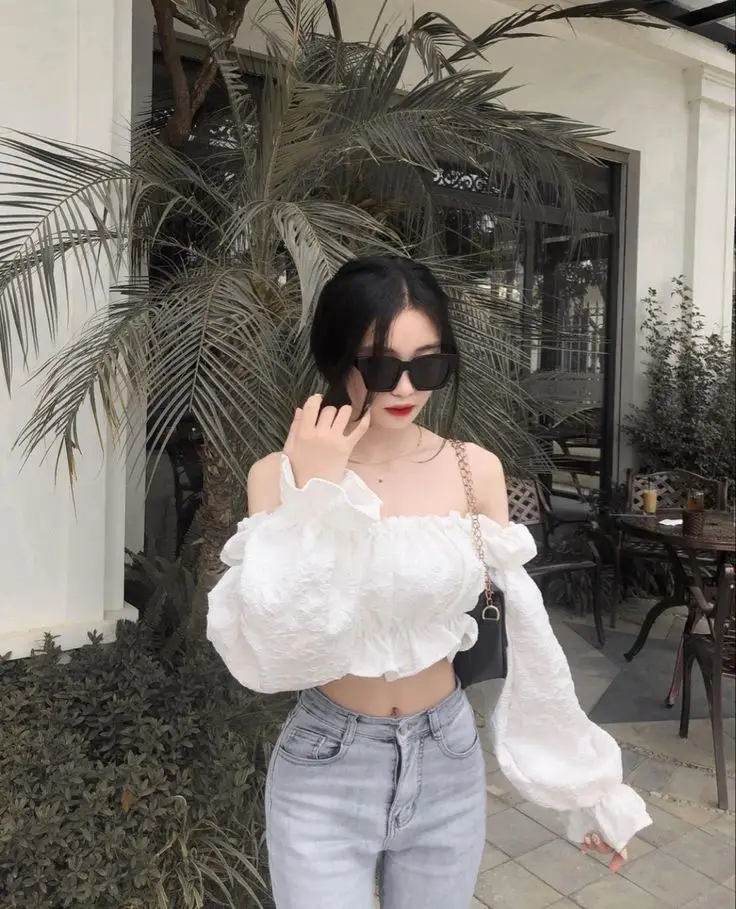 Ảnh Gái Xinh Đeo Kính Che Mặt - 50 Hình Ảnh Thời Trang 2