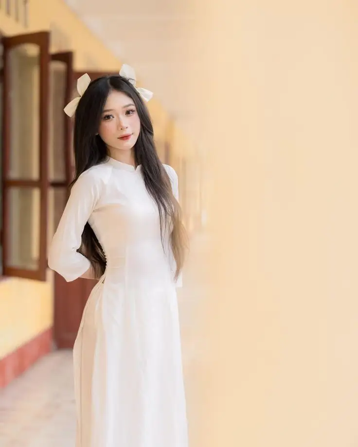 Ảnh Gái Xinh Mặc Áo Dài - Bộ Sưu Tập 50 Hình Ảnh Đẳng Cấp 19