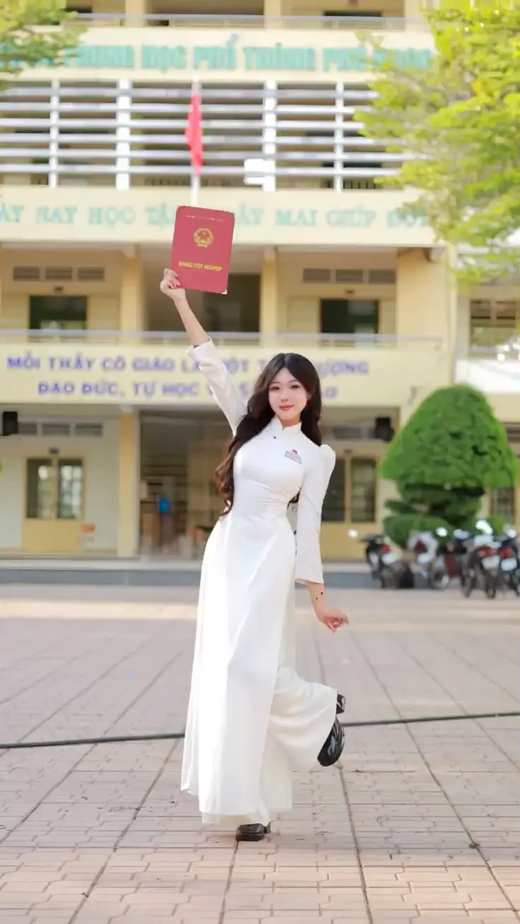 Ảnh Gái Xinh Mặc Áo Dài - Bộ Sưu Tập 50 Hình Ảnh Đẳng Cấp 59