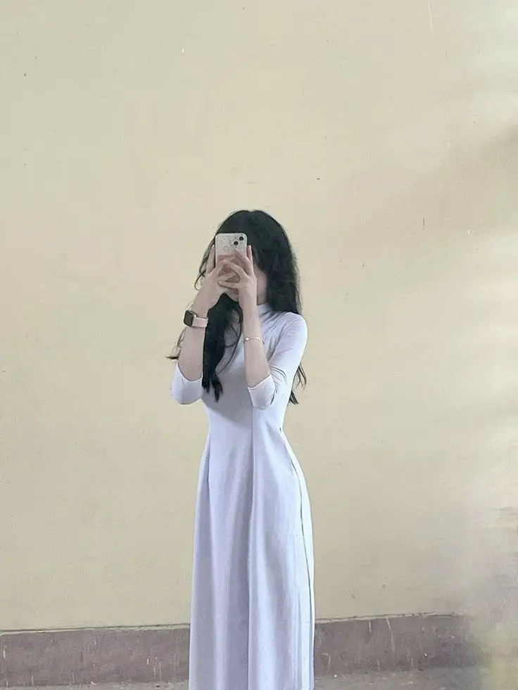 Bộ sưu tập ảnh gái xinh tóc dài che mặt 39