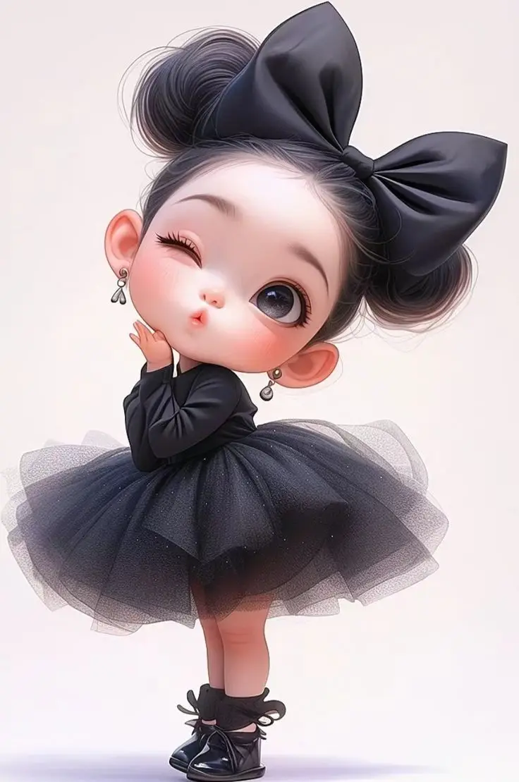 Ảnh Hoạt Hình Con Gái - Top 100 Hình Ảnh Đáng Yêu 20