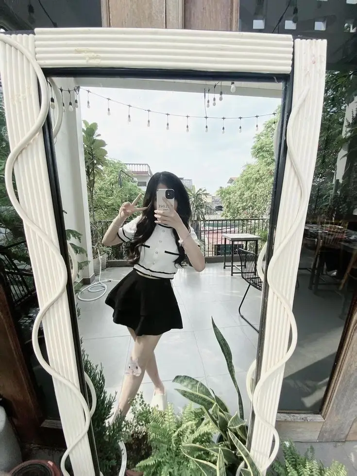 Ảnh Mạng Gái Xinh Chụp Trước Gương Ngọt Ngào 47