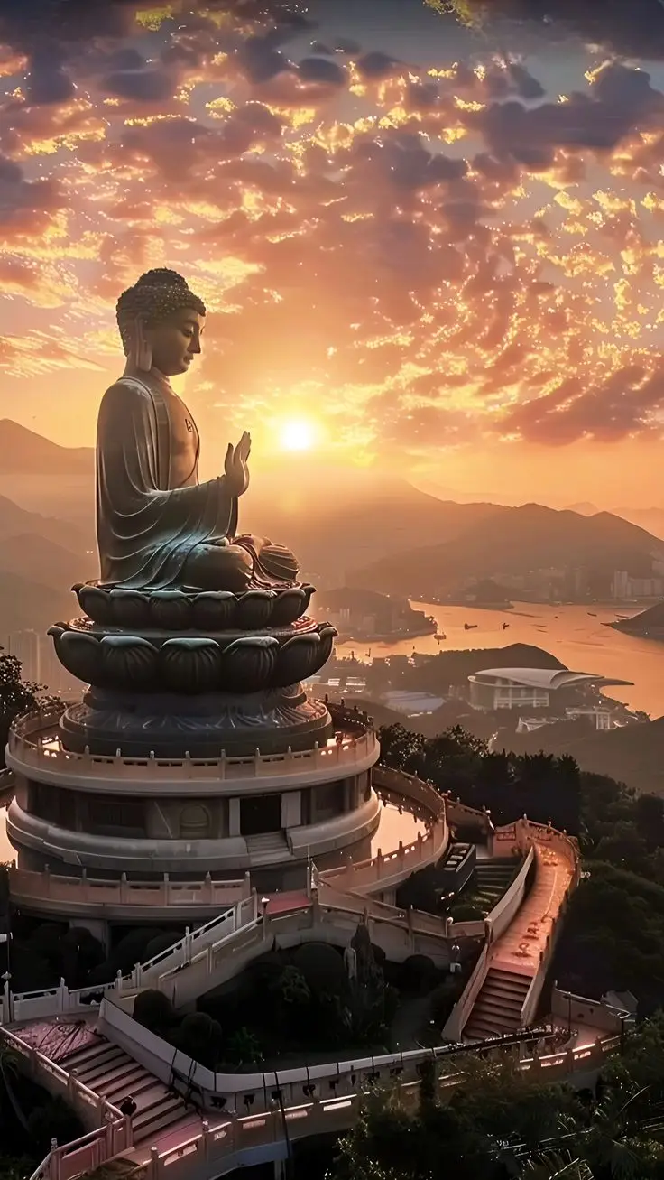 Ảnh Phật đẹp làm hình nền điện thoại - Mang lại sự bình an và tĩnh lặng 44
