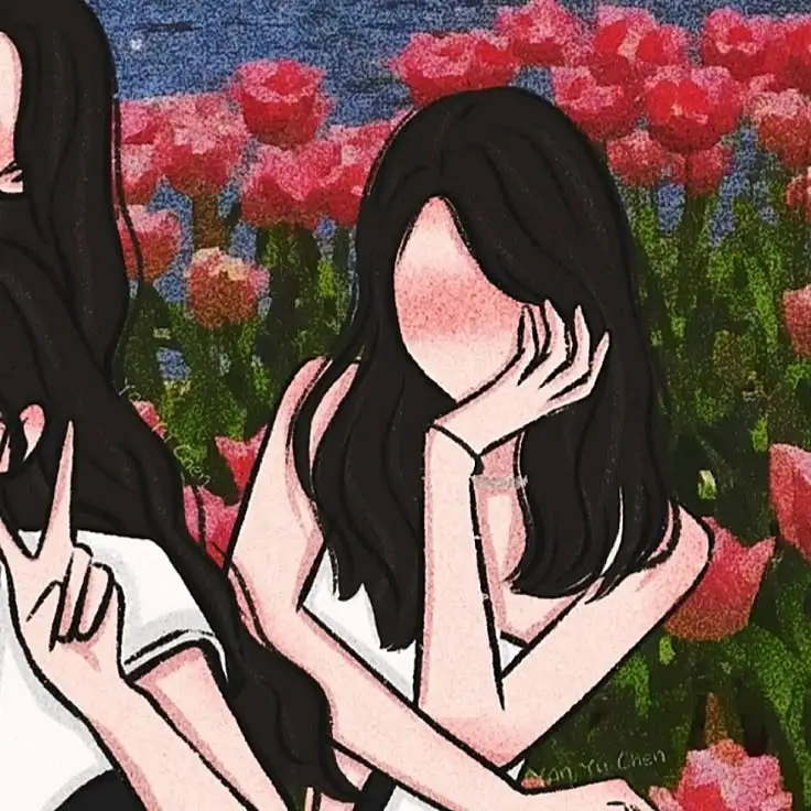 Top 50 hình ảnh avatar 4 người bạn thân nữ dễ thương 22