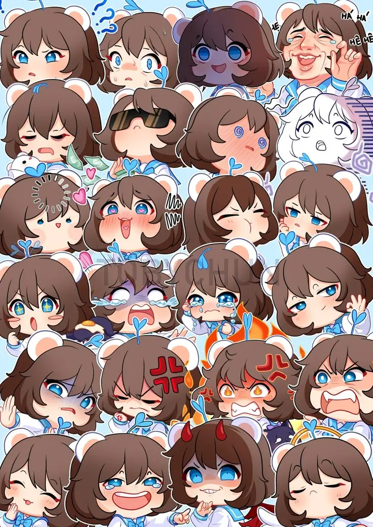 Avatar 5 Anh Em Siêu Nhân Gao Chibi - Đồng Đội Siêu Đáng Yêu 35