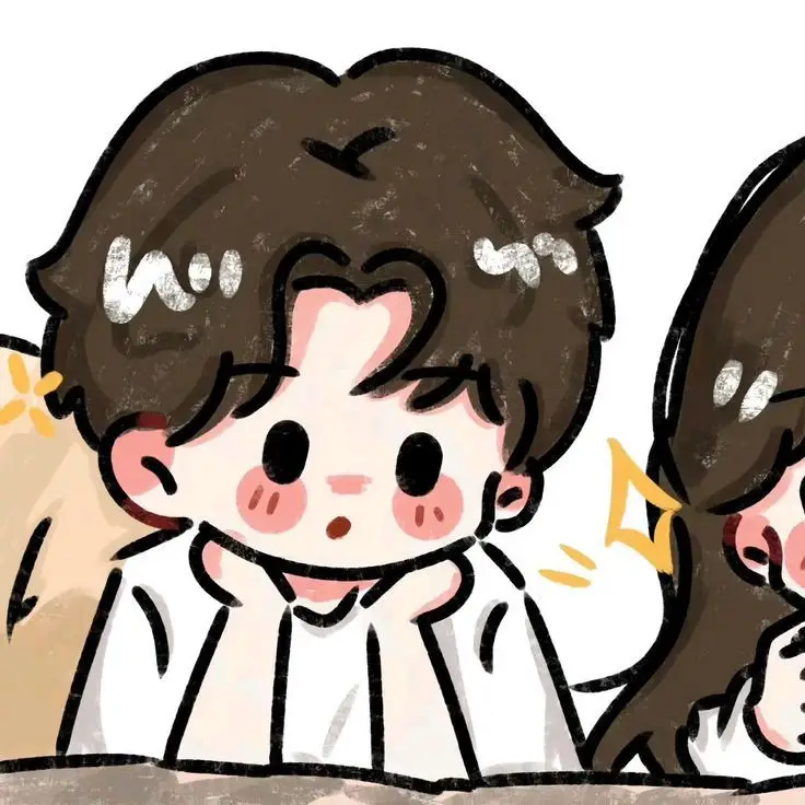 Hình Ảnh Avatar Cặp Đôi Anime Chibi Cute 2
