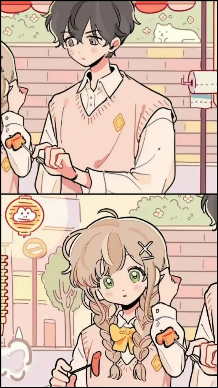 Hình Ảnh Avatar Cặp Đôi Anime Chibi Cute 3