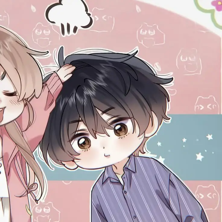 Hình Ảnh Avatar Cặp Đôi Anime Chibi Cute 4