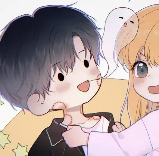 Hình Ảnh Avatar Cặp Đôi Anime Chibi Cute 9