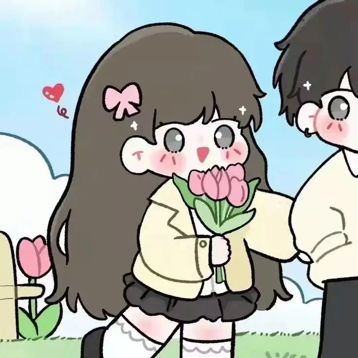 Hình Ảnh Avatar Cặp Đôi Anime Chibi Cute 35