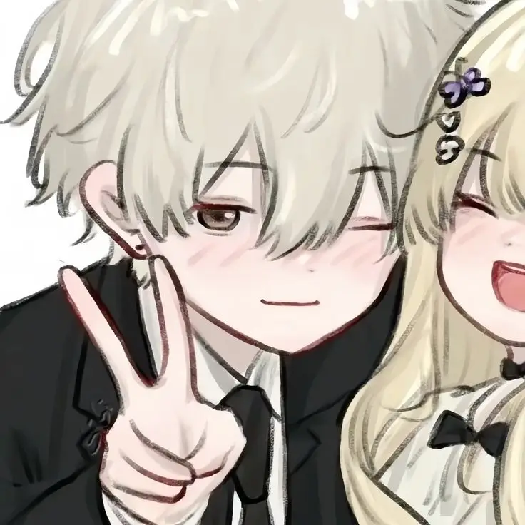 Hình Ảnh Avatar Cặp Đôi Anime Chibi Cute 50