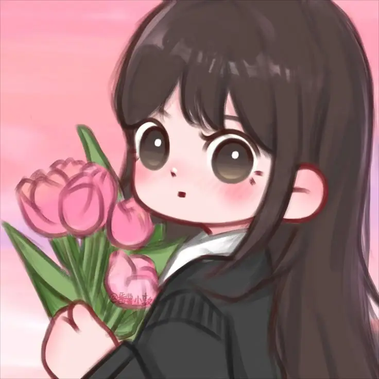 Hình Ảnh Avatar Cặp Đôi Anime Chibi Cute 66