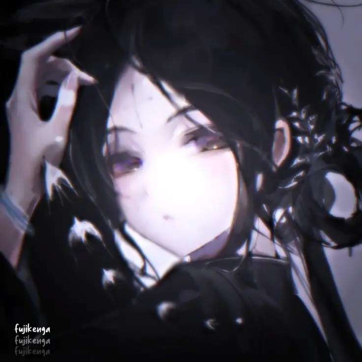 Avatar Cô Gái Buồn Quay Lưng Anime - Hình Ảnh Gợi Cảm 21