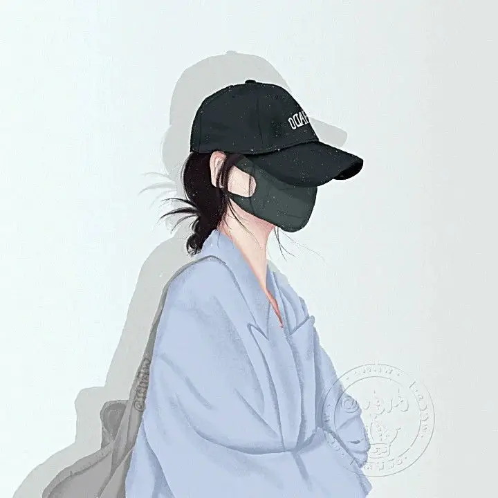 Avatar Cô Gái Buồn Quay Lưng Anime - Hình Ảnh Gợi Cảm 25