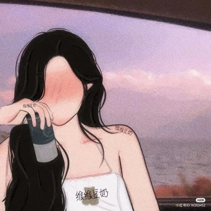 Avatar Cô Gái Buồn Quay Lưng Anime - Hình Ảnh Gợi Cảm 30