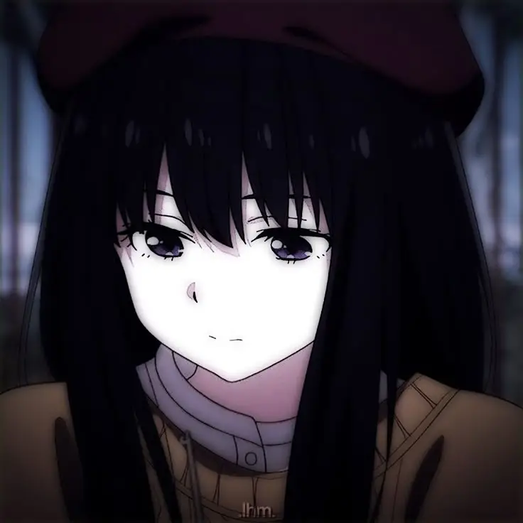 Avatar Cô Gái Buồn Quay Lưng Anime - Hình Ảnh Gợi Cảm 37