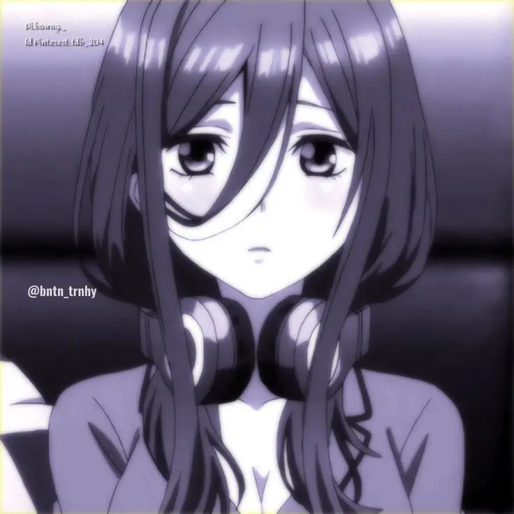 Avatar Cô Gái Buồn Quay Lưng Anime - Hình Ảnh Gợi Cảm 46