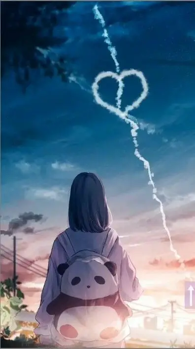 Avatar Cô Gái Buồn Quay Lưng Anime - Hình Ảnh Gợi Cảm 48