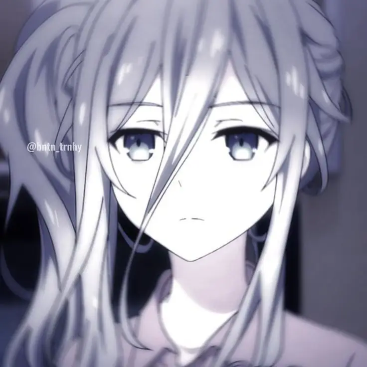 Avatar Cô Gái Buồn Quay Lưng Anime - Hình Ảnh Gợi Cảm 51