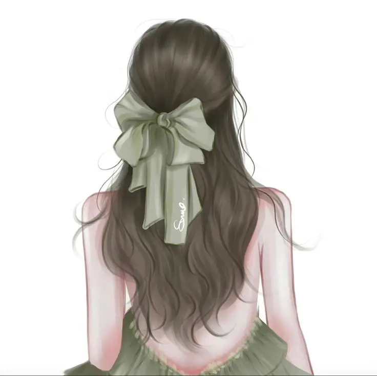Avatar Cô Gái Buồn Quay Lưng Anime - Hình Ảnh Gợi Cảm 52