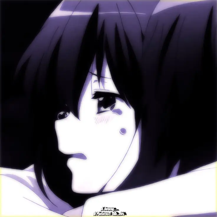 Avatar Cô Gái Buồn Quay Lưng Anime - Hình Ảnh Gợi Cảm 57