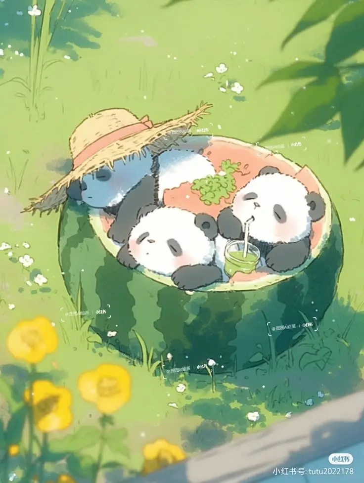 65 ảnh avatar gấu trúc cute chibi cho bạn 6