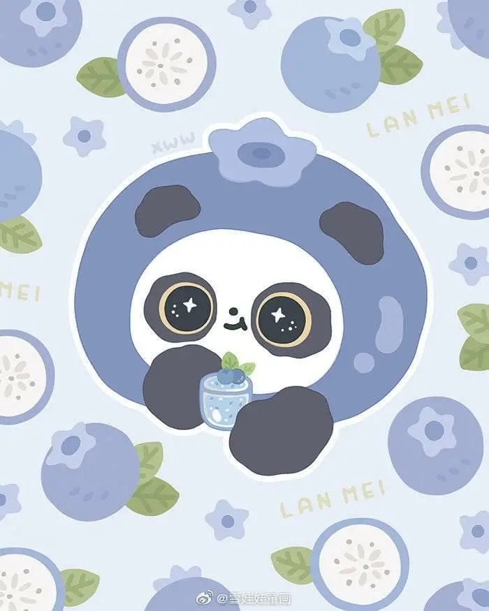 65 ảnh avatar gấu trúc cute chibi cho bạn 22