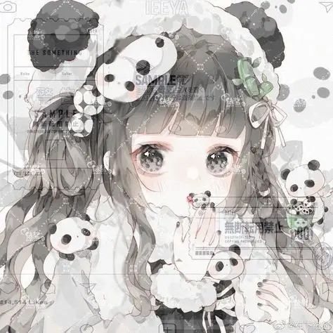 65 ảnh avatar gấu trúc cute chibi cho bạn 23