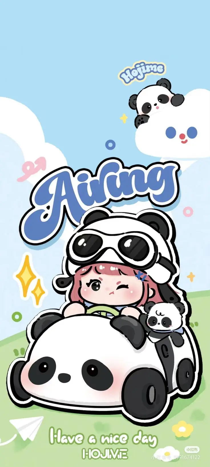 65 ảnh avatar gấu trúc cute chibi cho bạn 26