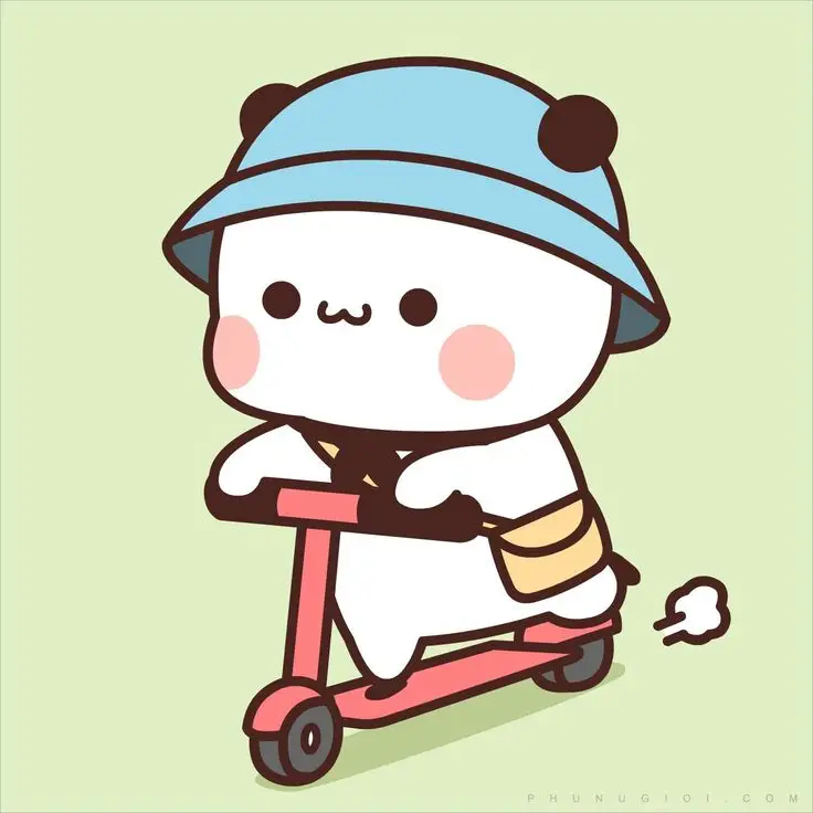65 ảnh avatar gấu trúc cute chibi cho bạn 59