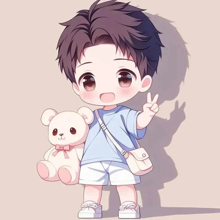 65 ảnh avatar gấu trúc cute chibi cho bạn 61