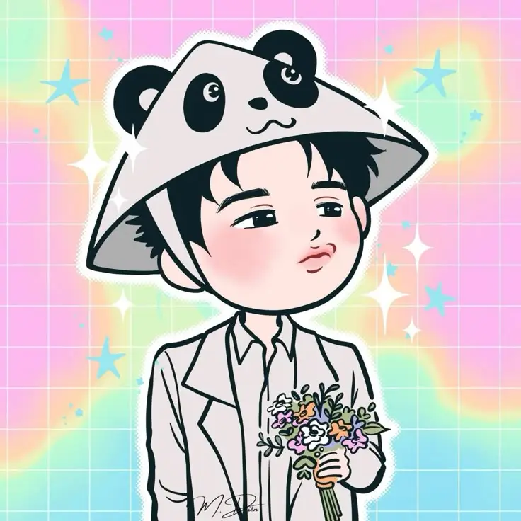 65 ảnh avatar gấu trúc cute chibi cho bạn 72