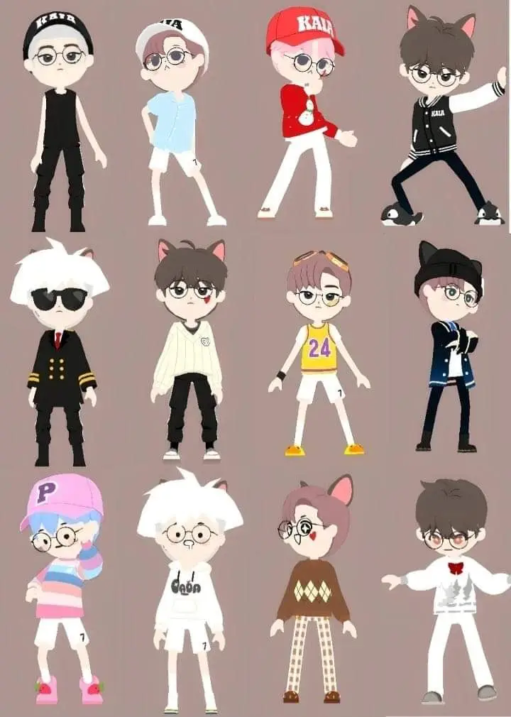 Bộ sưu tập ảnh avatar play together anime đầy màu sắc 2