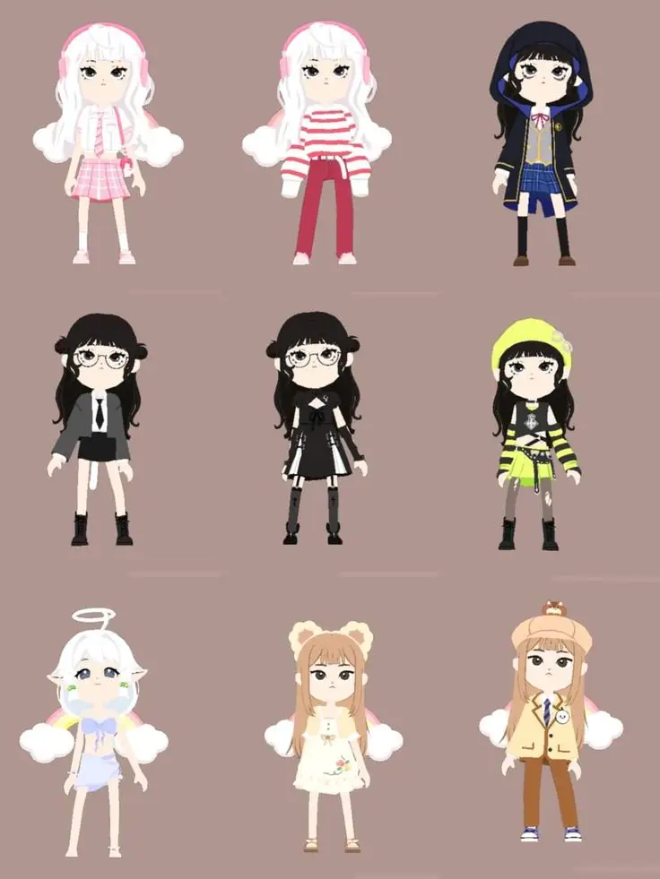 Bộ sưu tập ảnh avatar play together anime đầy màu sắc 20
