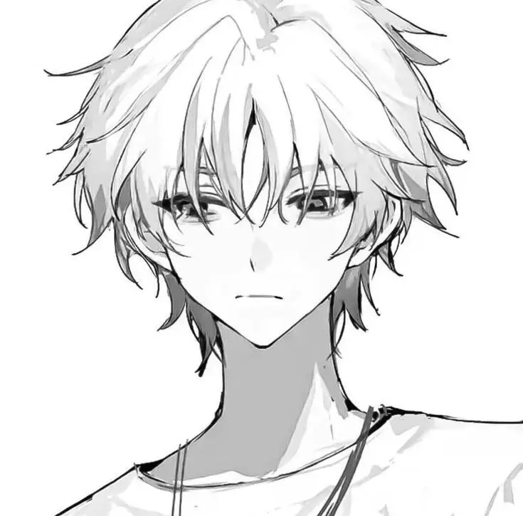 Avatar Anime Nam Trắng Đen Đặc Sắc 12