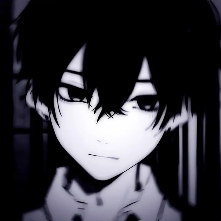 Avatar Anime Nam Trắng Đen Đặc Sắc 14